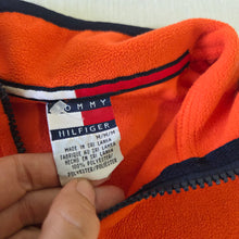 Load image into Gallery viewer, Vintage Tommy Hilfiger Orange Sweater kids 10/12
