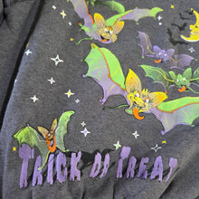 Load image into Gallery viewer, Vintage Trick-or-Treat Bat Crewneck kids 8/9
