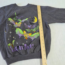 Load image into Gallery viewer, Vintage Trick-or-Treat Bat Crewneck kids 8/9

