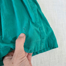 Load image into Gallery viewer, Vintage 80s Teal Floral Dress kids 6
