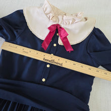 Load image into Gallery viewer, Vintage Classic Navy Dress kids 8
