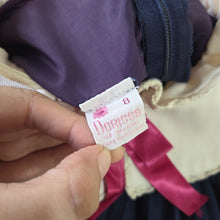 Load image into Gallery viewer, Vintage Classic Navy Dress kids 8
