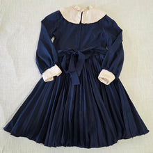 Load image into Gallery viewer, Vintage Classic Navy Dress kids 8
