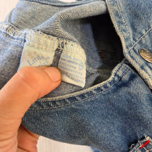 Load image into Gallery viewer, Vintage Denim Overalls 3-6 months
