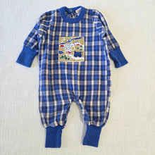 Load image into Gallery viewer, Vintage Wagon Trail Plaid Bodysuit 3-6 months
