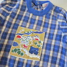 Load image into Gallery viewer, Vintage Wagon Trail Plaid Bodysuit 3-6 months
