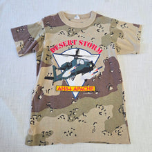 Load image into Gallery viewer, Vintage "Desert Storm" Military Helicopter Tee kids 10/12
