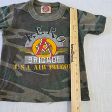 Load image into Gallery viewer, Vintage US Air Patrol Camo Single Stitch Tee 2t/3t
