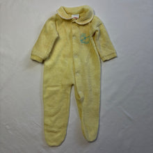 Load image into Gallery viewer, Vintage Bunny Terrycloth Footed PJs 0-3 months
