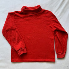 Load image into Gallery viewer, Vintage Healthtex Solid Red Turtleneck 4t
