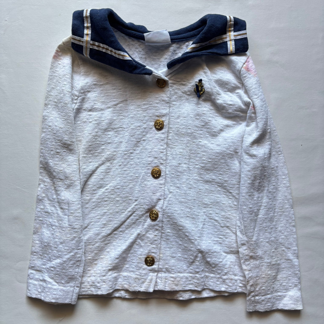 Vintage Nautical Sailor Sweater 5t