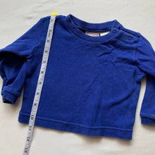 Load image into Gallery viewer, Vintage Royal Blue Long Sleeve 9-12 months
