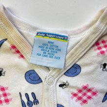 Load image into Gallery viewer, Vintage Picnic Pattern Romper 6-9 months *flaw
