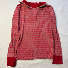 Load image into Gallery viewer, Vintage 60s/70s Red Pattern Long Sleeve kids 6 *flaws
