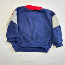 Load image into Gallery viewer, Vintage Crest Color Block Crewneck 24 months
