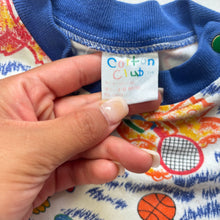 Load image into Gallery viewer, Vintage Sporty Dinosaurs Slouchy Bodsuit 0-3 months
