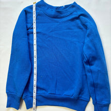 Load image into Gallery viewer, Vintage Royal Blue Crewneck kids 6/7

