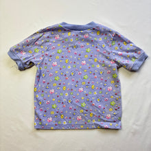 Load image into Gallery viewer, Vintage Purple Floral Shirt 2t
