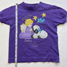 Load image into Gallery viewer, Vintage &quot;Jesus Loves You&quot; Tee 4t
