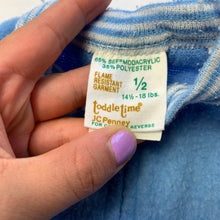 Load image into Gallery viewer, Vintage Elephant Footed PJs 6 months

