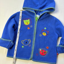 Load image into Gallery viewer, Vintage Bears Embroidered Hoodie Sweater 6-12 months
