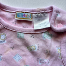 Load image into Gallery viewer, Vintage McBaby Animals Pink Pantsuit 3-6 months
