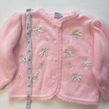 Load image into Gallery viewer, Vintage Daisy Knit Cardigan 6 months

