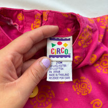 Load image into Gallery viewer, Vintage Pink/Orange Swirly Tunic 2/3t
