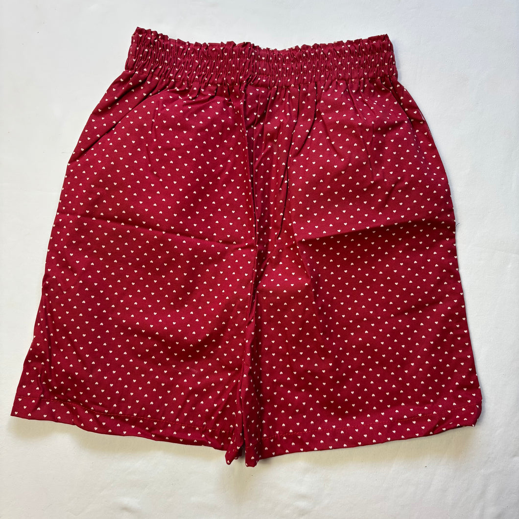 Vintage Tiny Heart Shorts kids 7/8