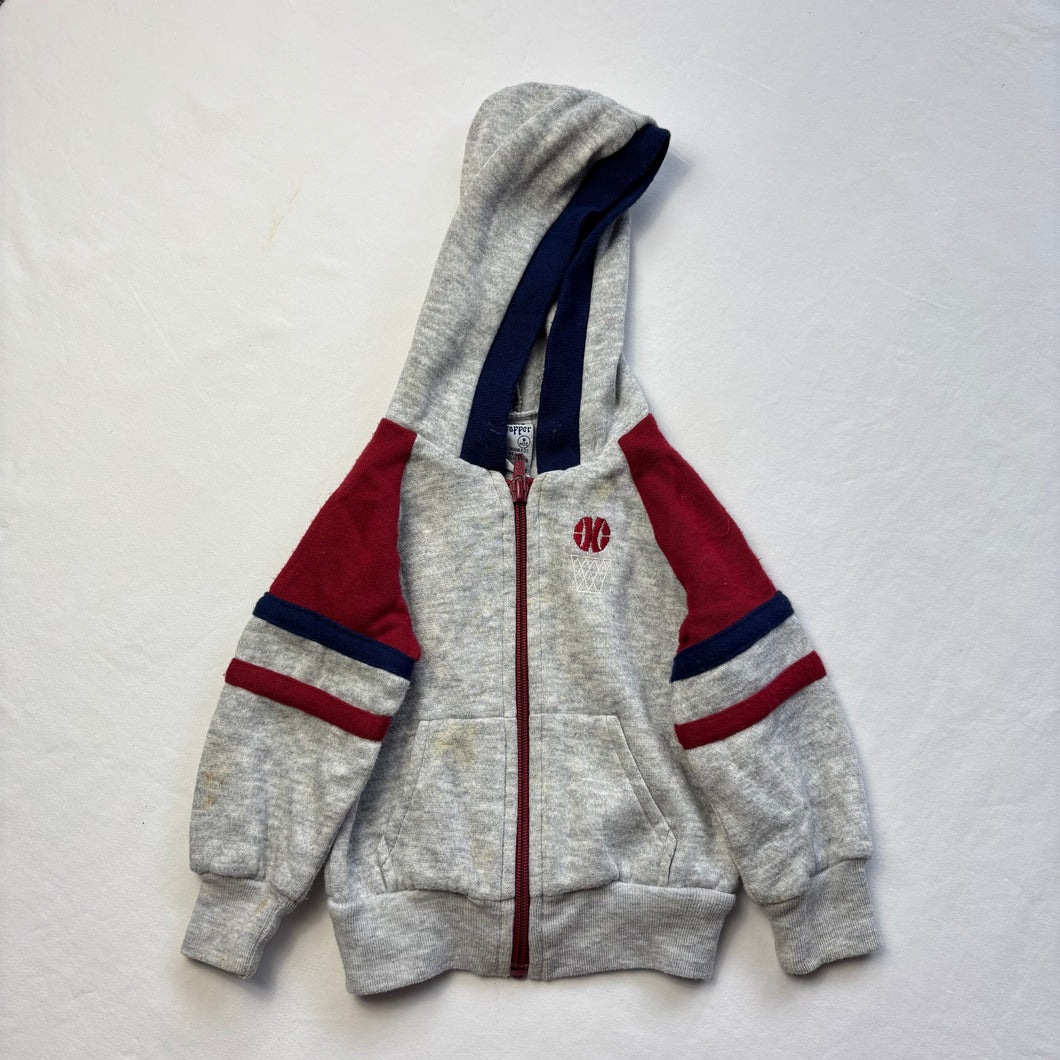 Vintage Basketball Hooded Sweater 9 months