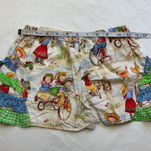 Load image into Gallery viewer, Vintage Farm Kids Playing Ruffled Shorts 5t/6
