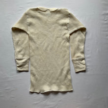 Load image into Gallery viewer, Vintage Cream Thermal Long Sleeve 5t/6
