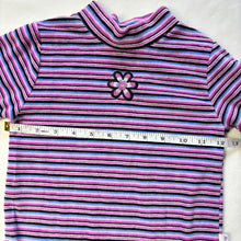 Load image into Gallery viewer, Vintage Girly Striped Flower Long Sleeve 3t
