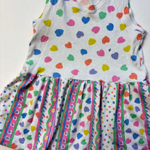 Load image into Gallery viewer, Vintage Colorful Hearts Tunic 3t/4t

