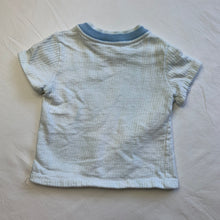 Load image into Gallery viewer, Vintage Light Blue Shirt 9-12 months
