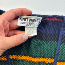 Load image into Gallery viewer, Vintage Striped Knit Vest kids 12/14
