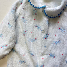 Load image into Gallery viewer, Vintage Airplane Terrycloth Footed PJs 0-3 months
