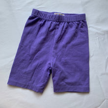 Load image into Gallery viewer, Vintage Solid Purple Biker Shorts 4t
