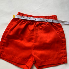 Load image into Gallery viewer, Vintage Solid Red Shorts 18-24 months
