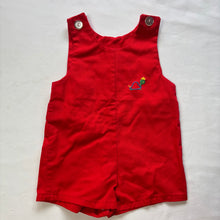 Load image into Gallery viewer, Vintage Turtle Red Jon Jon 12-18 months
