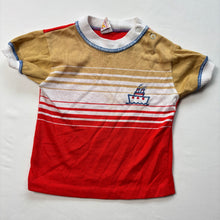 Load image into Gallery viewer, Vintage Ship Striped Shirt 24 months

