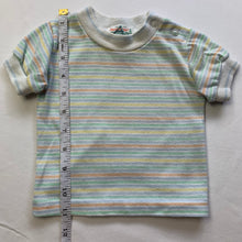Load image into Gallery viewer, Vintage Healthtex Pastel Striped Shirt 6 months
