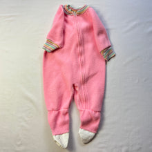Load image into Gallery viewer, Vintage Pink Footed PJs 6-9 months
