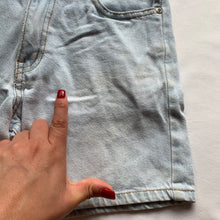 Load image into Gallery viewer, Vintage Light Wash Jean Shorts kids 8
