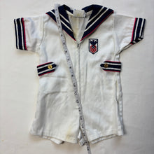 Load image into Gallery viewer, Vintage Sailor Romper 6-9 months

