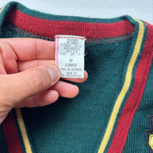 Load image into Gallery viewer, Vintage 90s College Varsity Cardigan Sweater 5t/6
