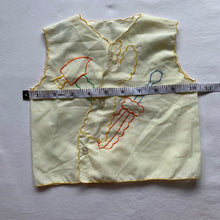 Load image into Gallery viewer, Vintage Tools Embroidered Baby Vest 3-6 months
