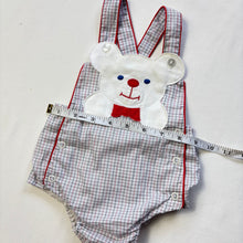 Load image into Gallery viewer, Vintage Cute Bear Sunsuit 3 months
