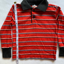 Load image into Gallery viewer, Vintage Healthtex Red Striped Long Sleeve 3t
