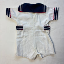 Load image into Gallery viewer, Vintage Sailor Romper 6-9 months
